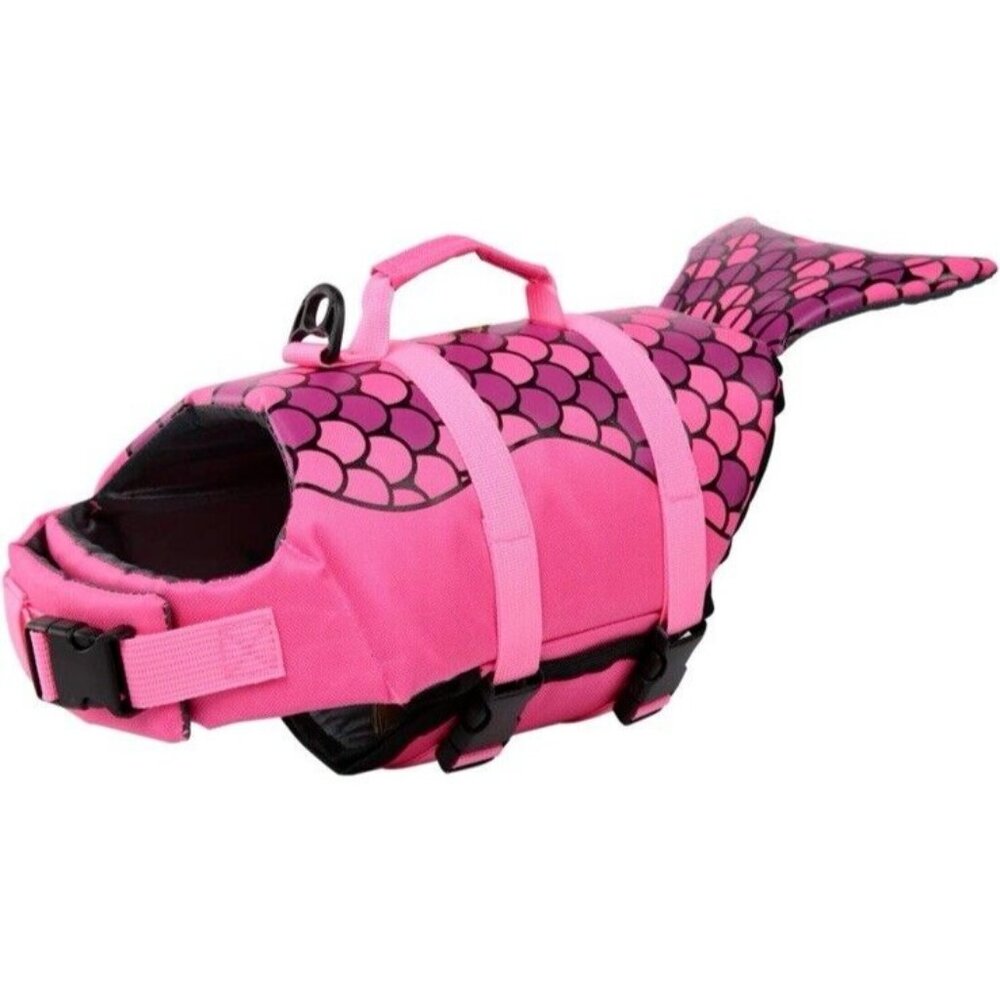 Dog Life Jacket Large Life Vest Floatation Vest For Boating Swimming Safety Vest